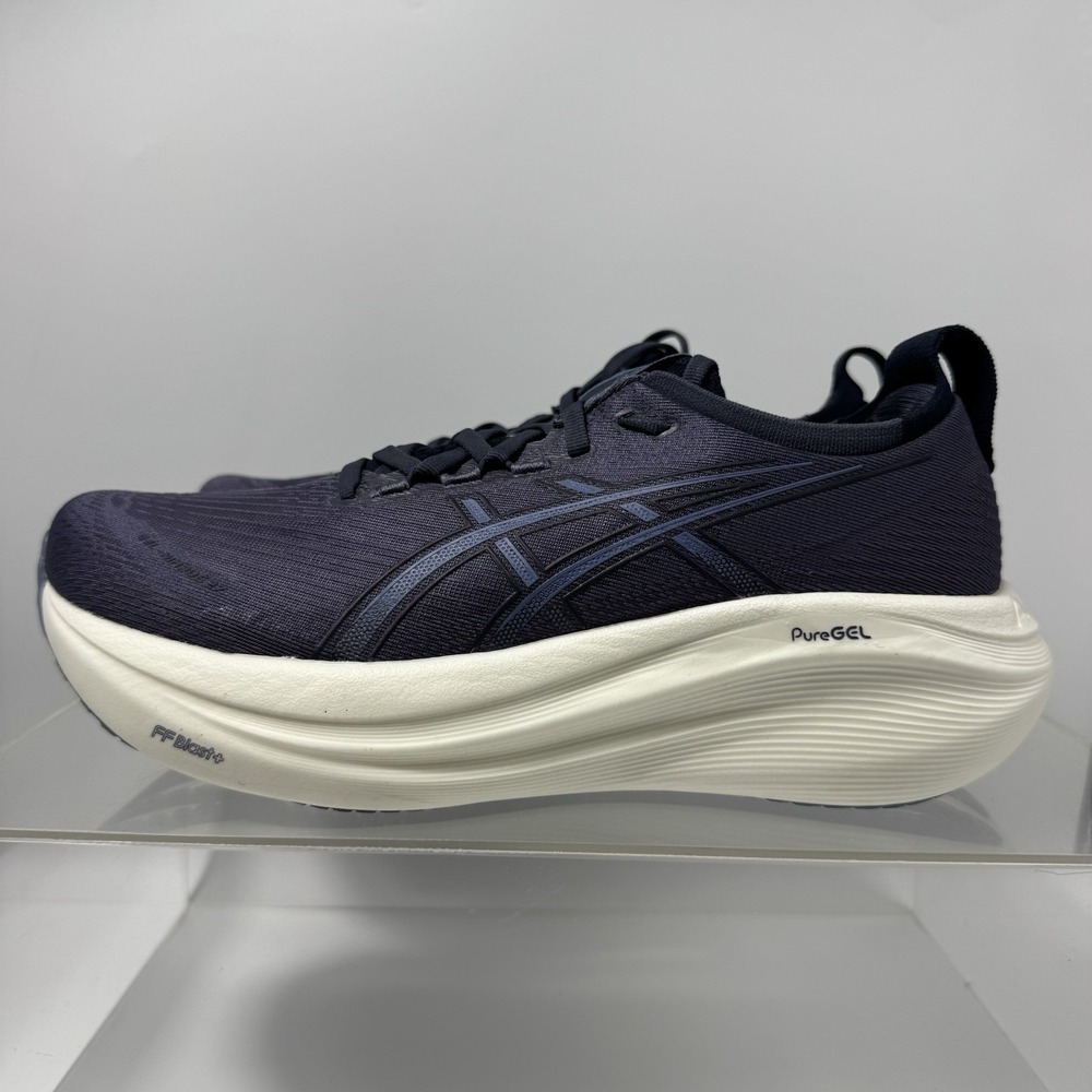 Brand New ASICS Gel Nimbus 27 Indigo Denim Blue 1011B958 Running Men's Size 8